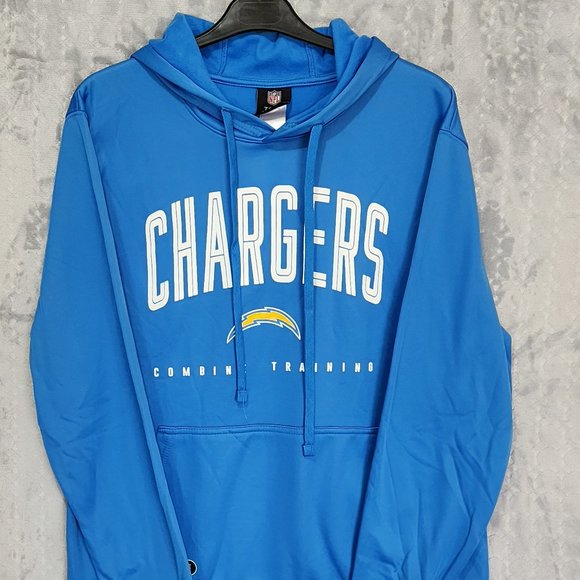 Los Angeles Chargers Combine Training Hoodie Men Size Large- HAML9 - Picture 1 of 6